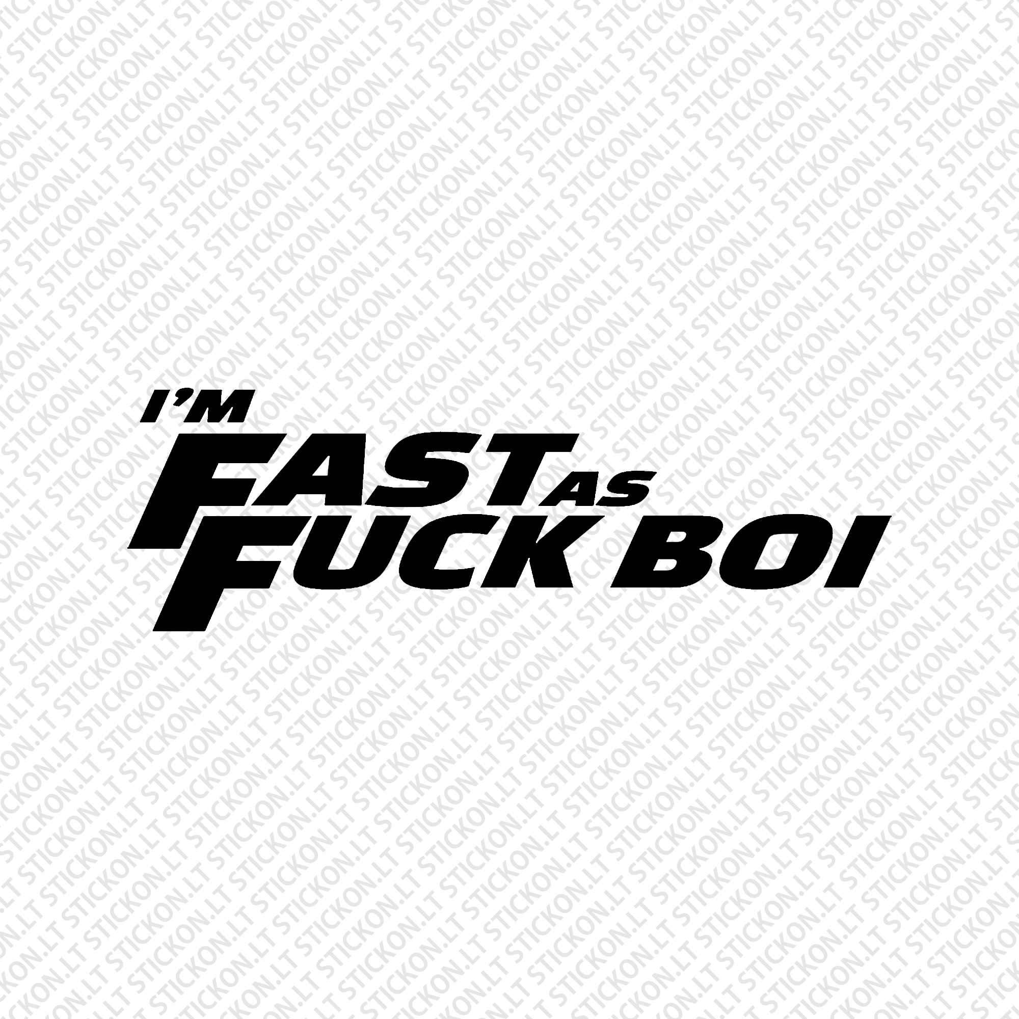 „Fast af boi“