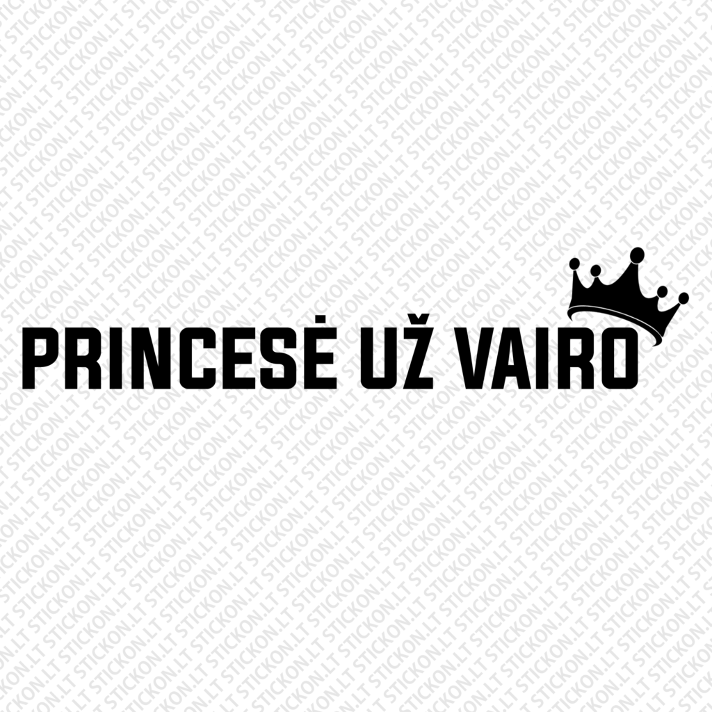 "Princesė už vairo"